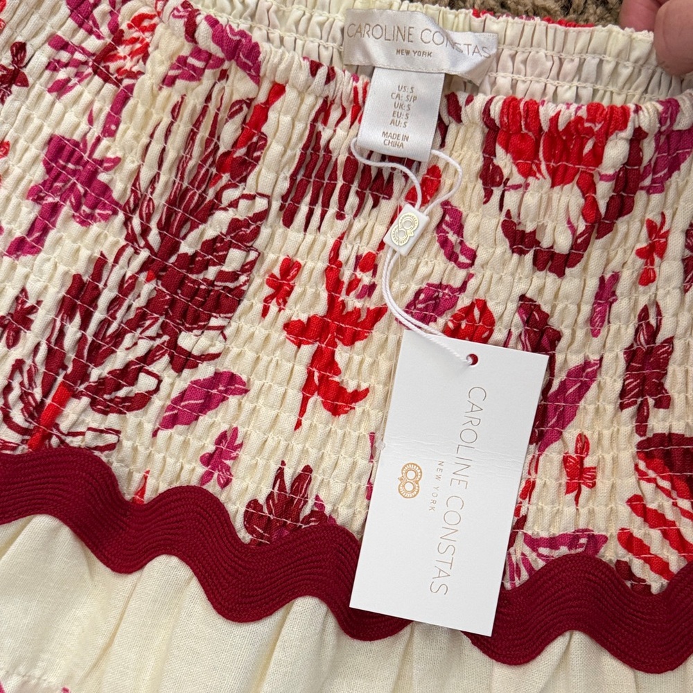 NWT Caroline Constas Skirt & Top Set - Picture 4 of 9